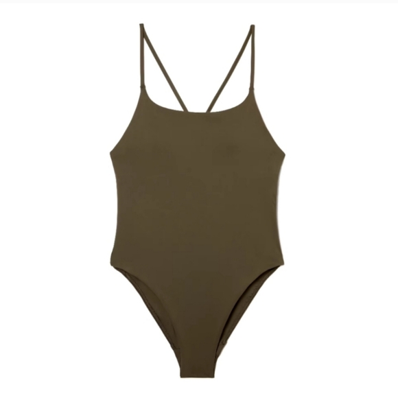 Everlane The String One-Piece Beech NWOT - Picture 3 of 4